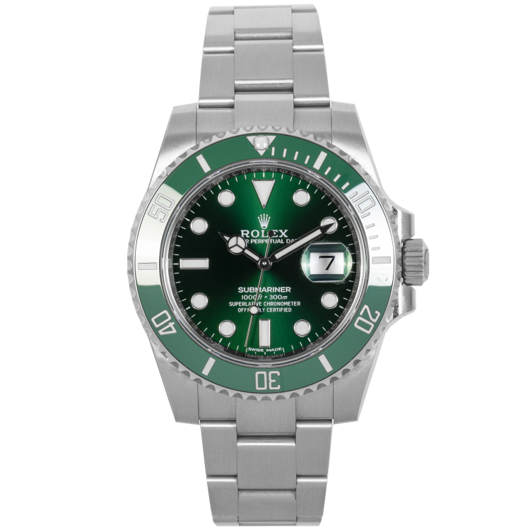 Rolex Submariner 116610LV 'Hulk' - 2018